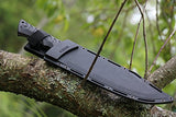 Cuchillo de hoja fija de espiga