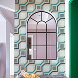 Papel pintado 3D para pared, hojas tropicales,