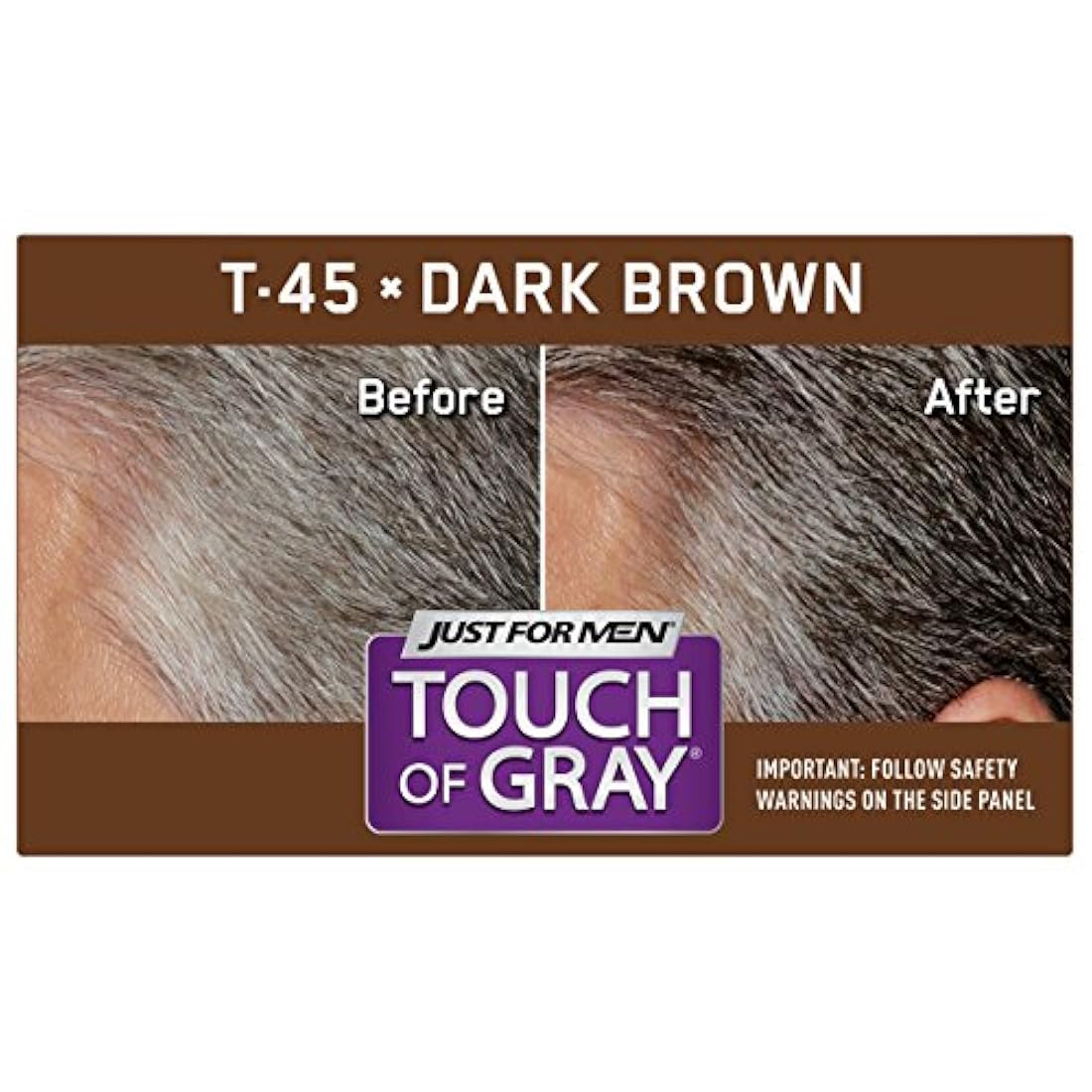 Tintura para cabello de hombres
