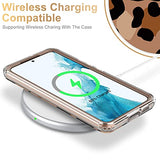 ESDOT Funda para Samsung Galaxy S22 Plus, grado militar, prueba de caída de 21 pies, resistente con diseños de moda para mujeres y niñas, funda protectora para Galaxy S22+ Plus 6.6 pulgadas, estampado guepardo hermoso