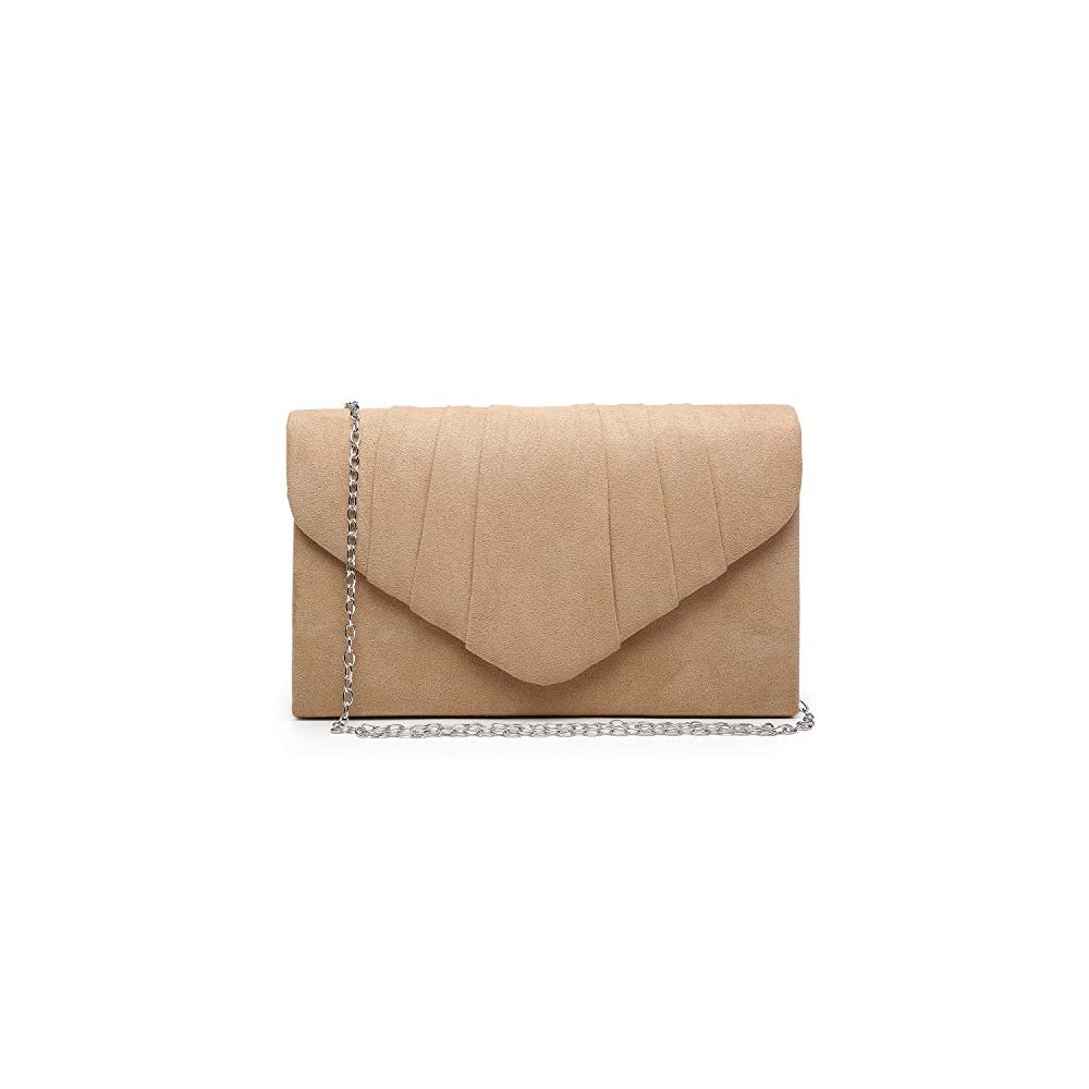 Bolsa de noche plisada para mujer para fiesta