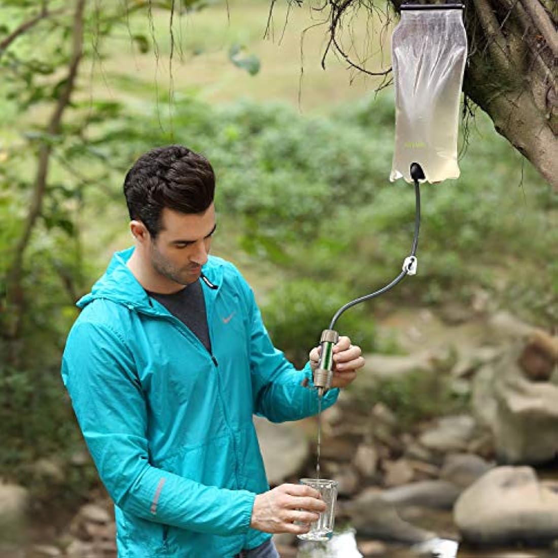 miniwell - Filtro de agua de gravedad ultraligero versátil