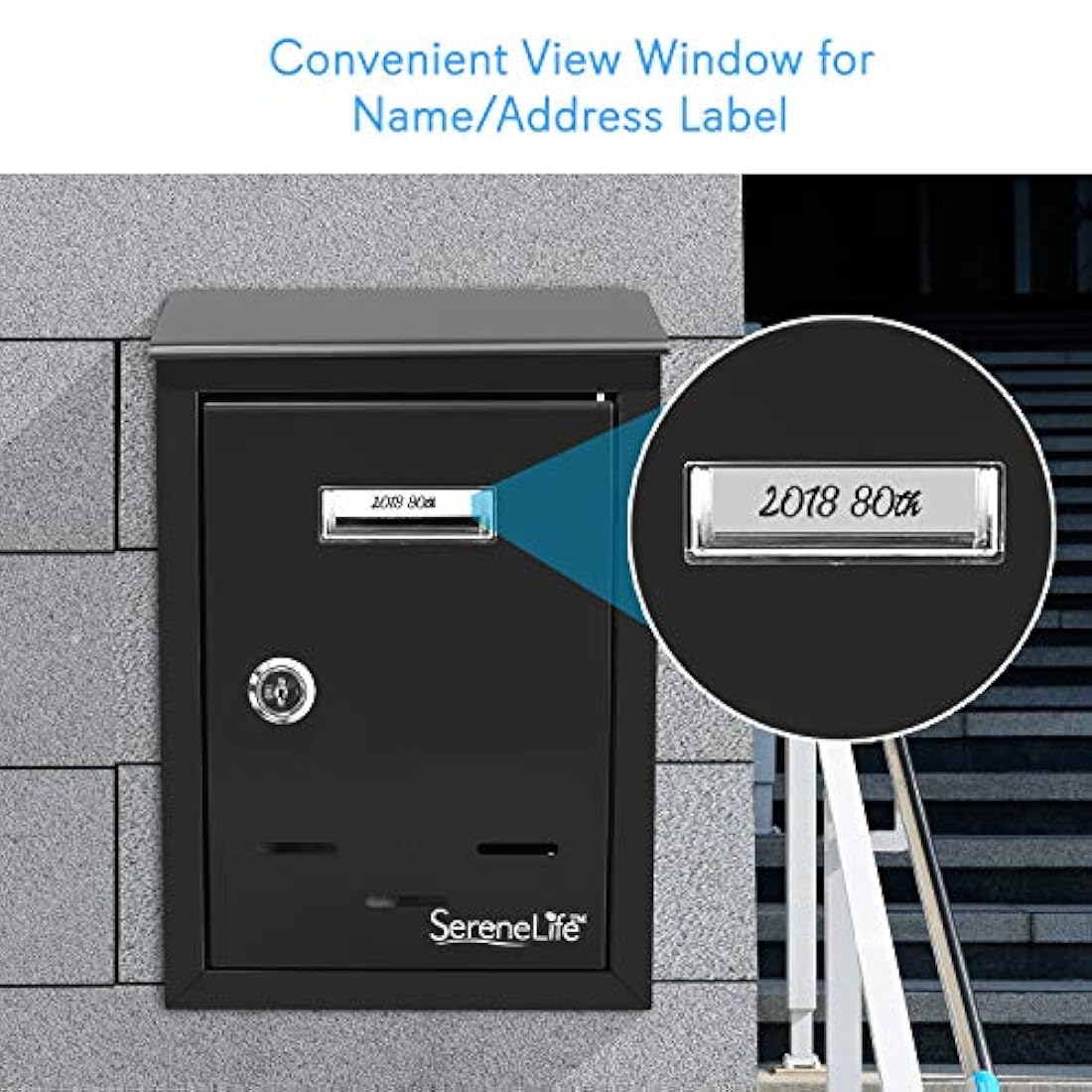 Buzón de correo o carta para pared SereneLife SLMAB24