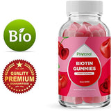 Biotin Gummies for Hair and Nail Growth - Biotin Gummies for Hair Growth Anti Aging Skin Care and Nail Care - Biotin 5000mcg Hair Skin and Nails Gummies Vitamins for Adults Beauty and Skin Care