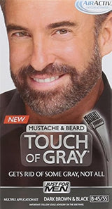 Tinte para hombre con cana también para la barba y el bigote,