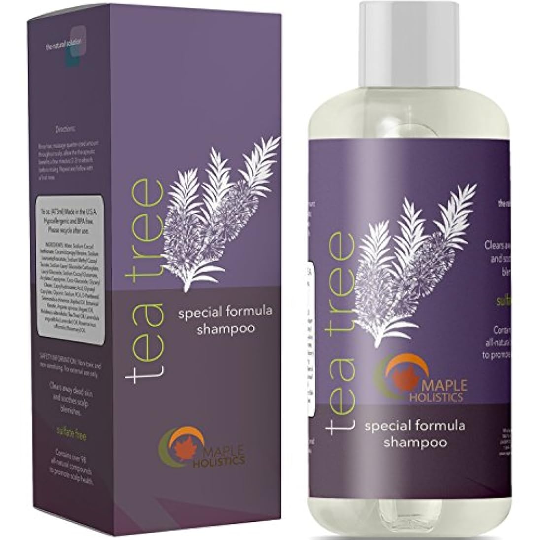 Champú de árbol de té para la pérdida de cabello