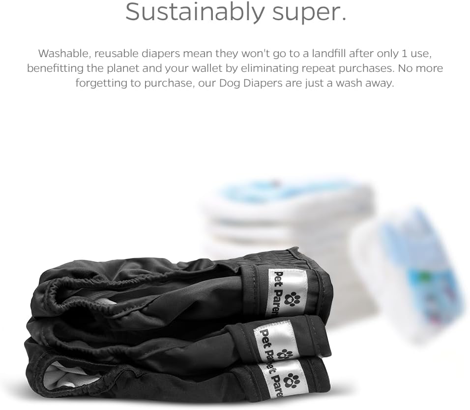 Pet Parents - Pañales lavables perros pañales duradero