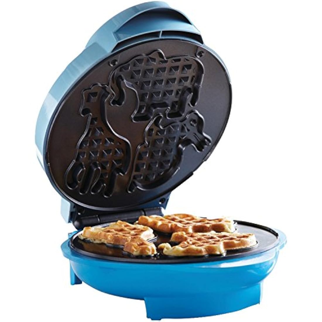 Brentwood - Máquina de gofres con forma de animal, azul