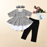 Fioukiay - Conjunto de ropa para niña en color azul