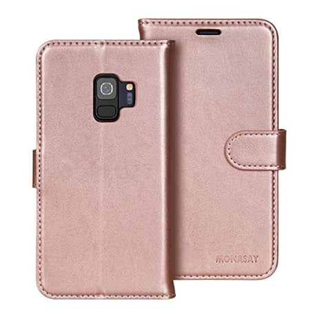 Funda tipo cartera para Samsung Galaxy S9  color negro