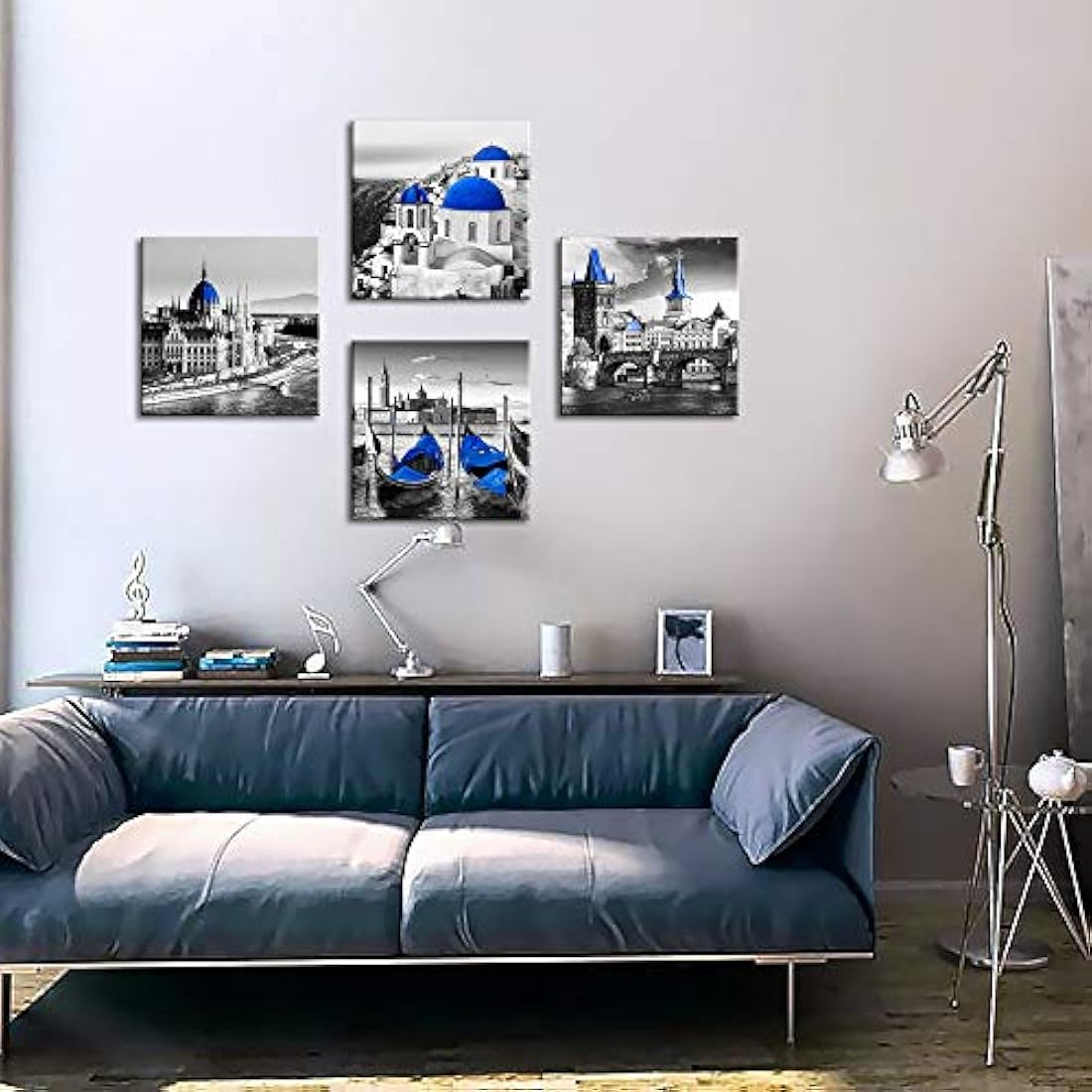 Sunfrower - Lienzo enmarcado para decoración de pared