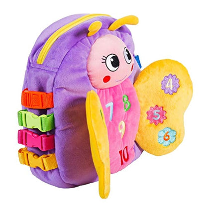 Morrales Juguete mariposa mochila infantil