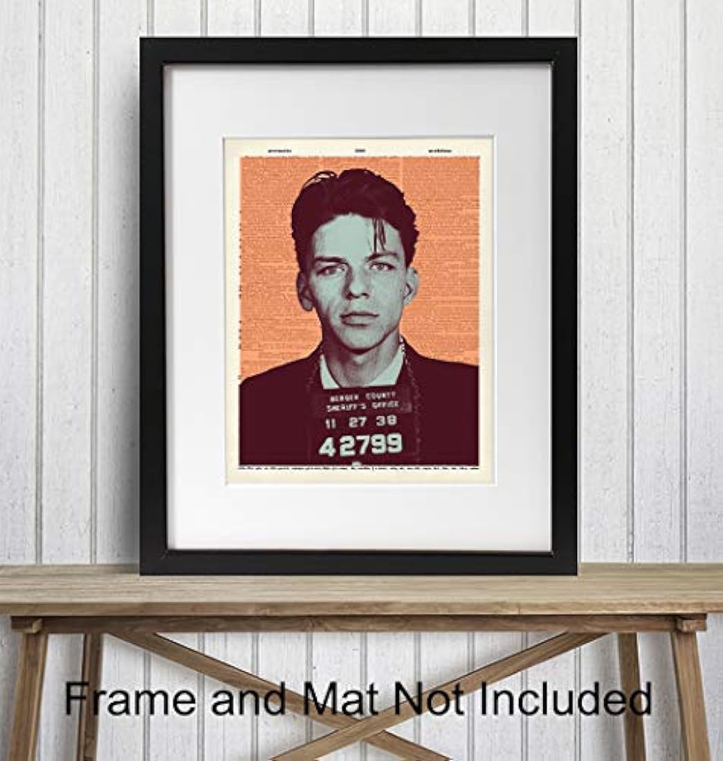 Poster Cartel de Frank Sinatra 8 x 10, foto de arte