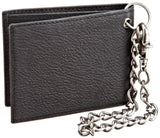 Cartera con cadena biplegable para hombre