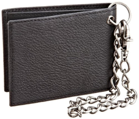 Cartera con cadena biplegable para hombre