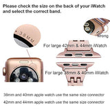 Correa Compatible con Apple Watch Series 4 40 mm 44 mm
