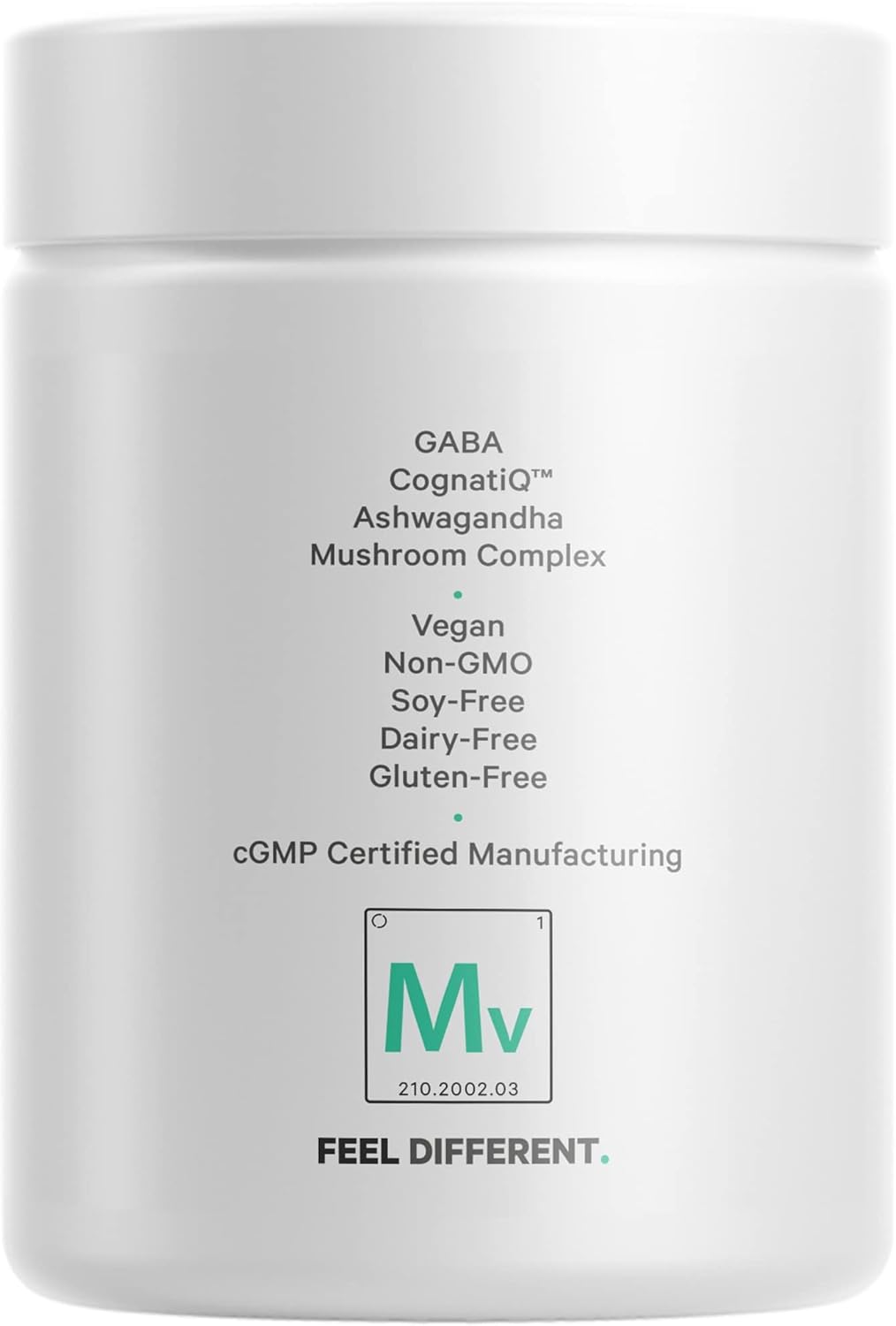 Suplemento Vitaminas  GABA  DHH-B CognatiQ Ashwagandha 60 u