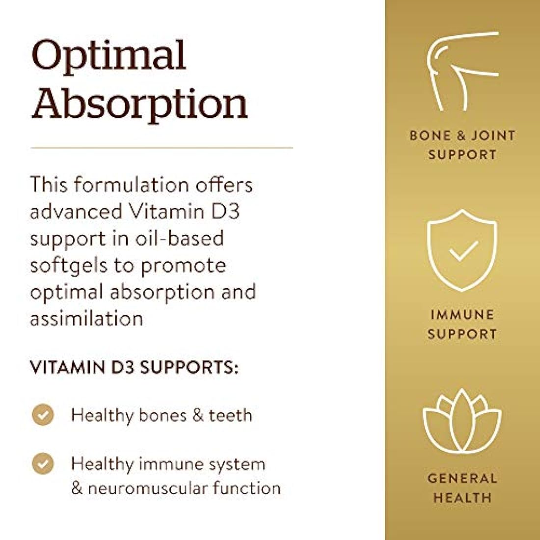 Vitamina D3 (cholecalciferol) 10,000 UI, 240