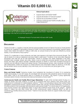 Vitamina D3 5000 100 Vcaps Adaptogen