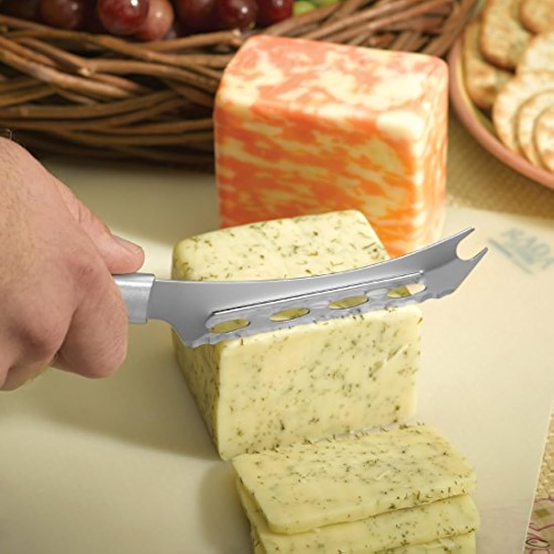 Rada cubertería R139 cuchillo de queso con mango de aluminio