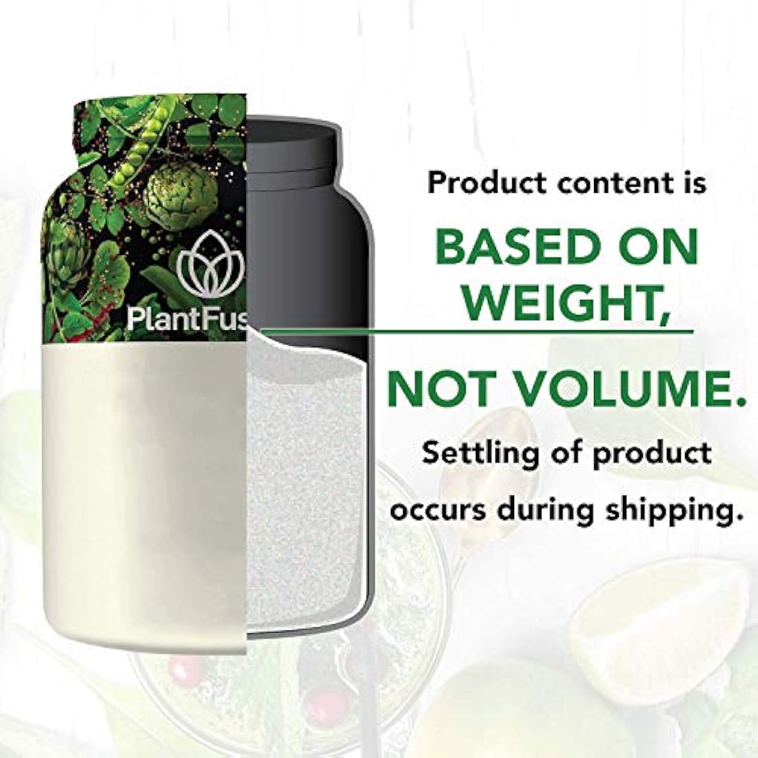 PlantFusion Colágeno Builder Base Planta Peptides Proteína en polvo | Vegano Colágeno Suplemento |Colágeno Construcción, Hidratación de la piel, Apoyo a las articulaciones, Cabello Saludable, Sin Gluten, Sin OGM, sin sabor 10.58 oz