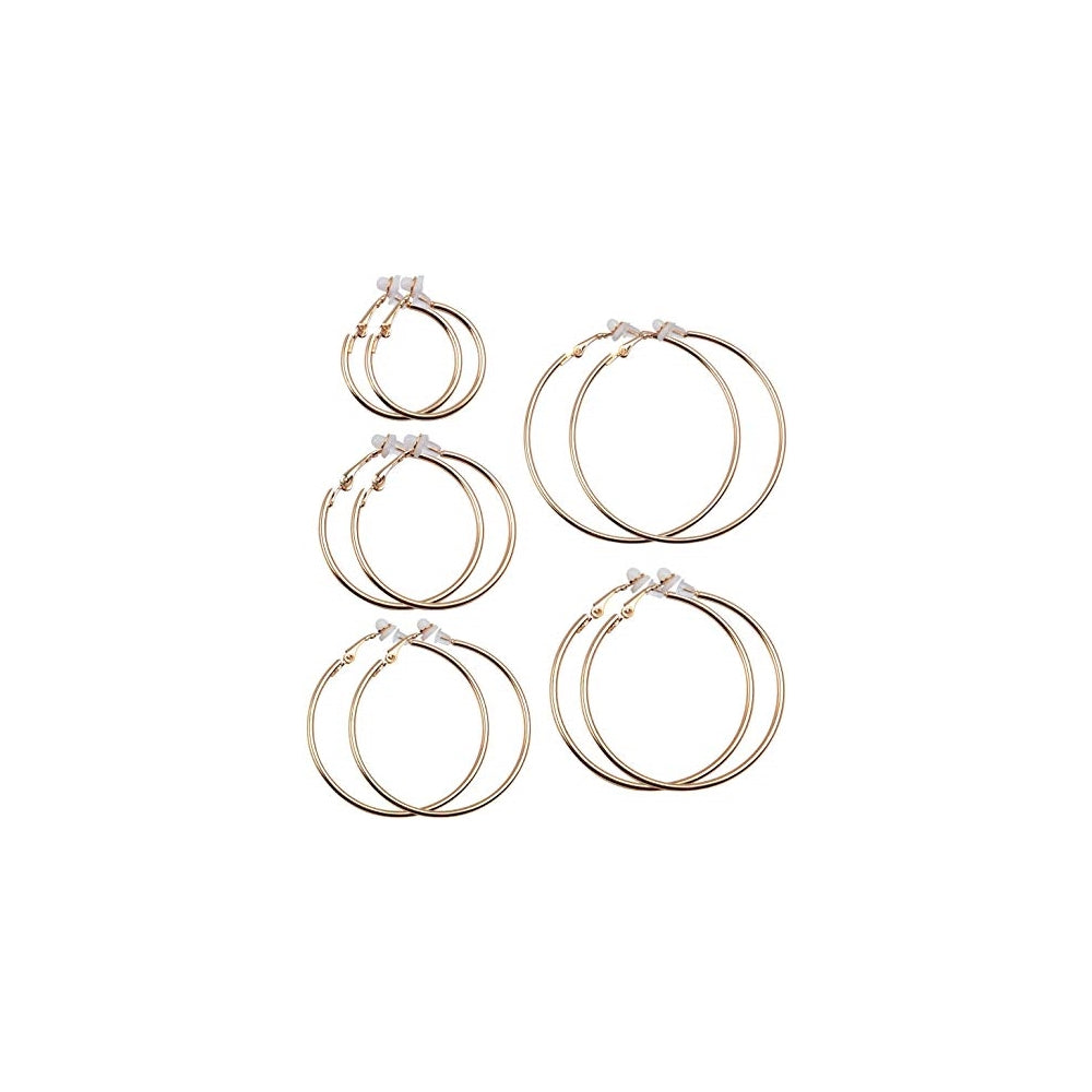 Aretes clip para mujer