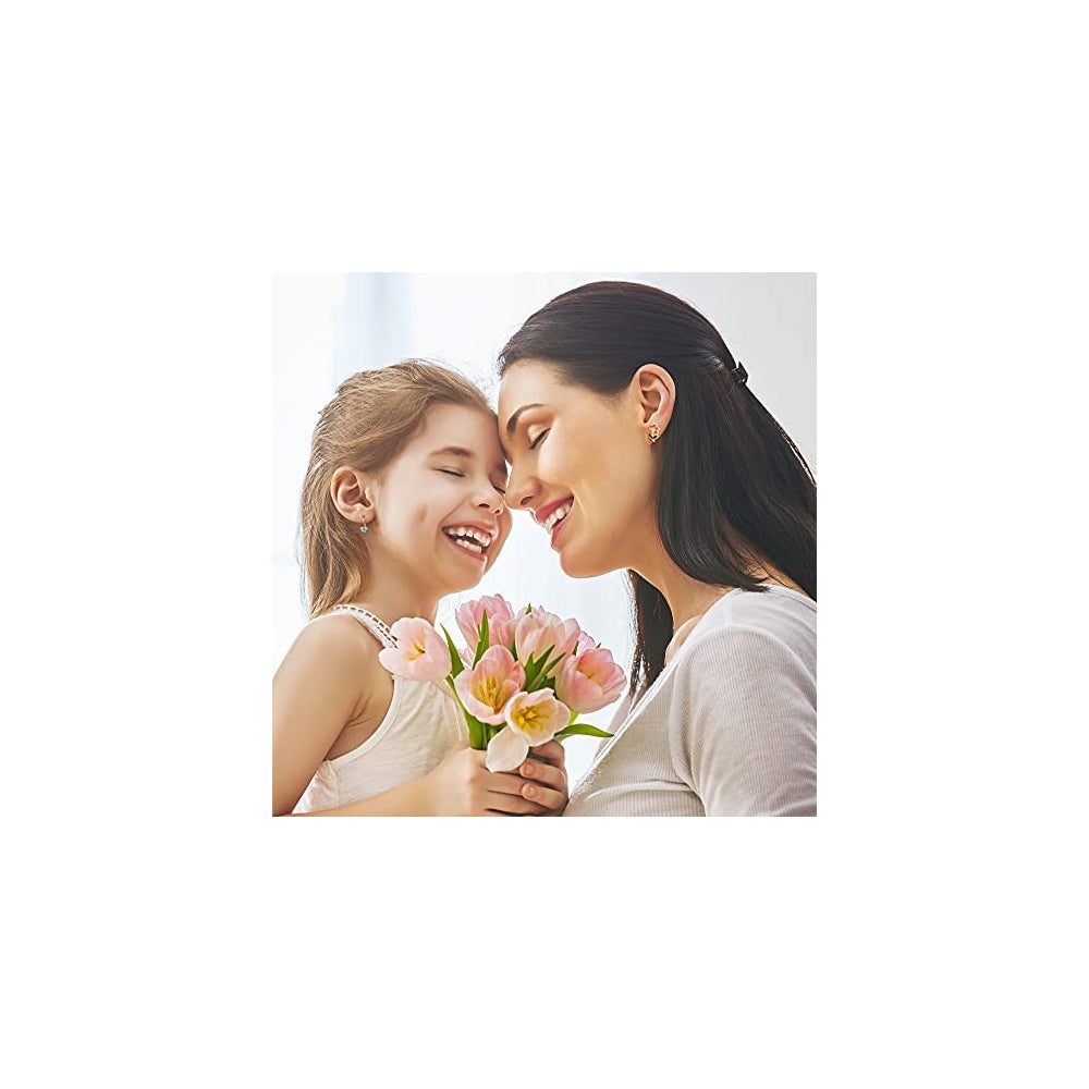 Aretes de pendientes con clip para mujeres
