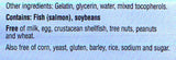 Cápsulas blandas de aceite de salmón Omega-3 natural