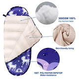 Sacos de dormir para niñas con bolsa de transporte
