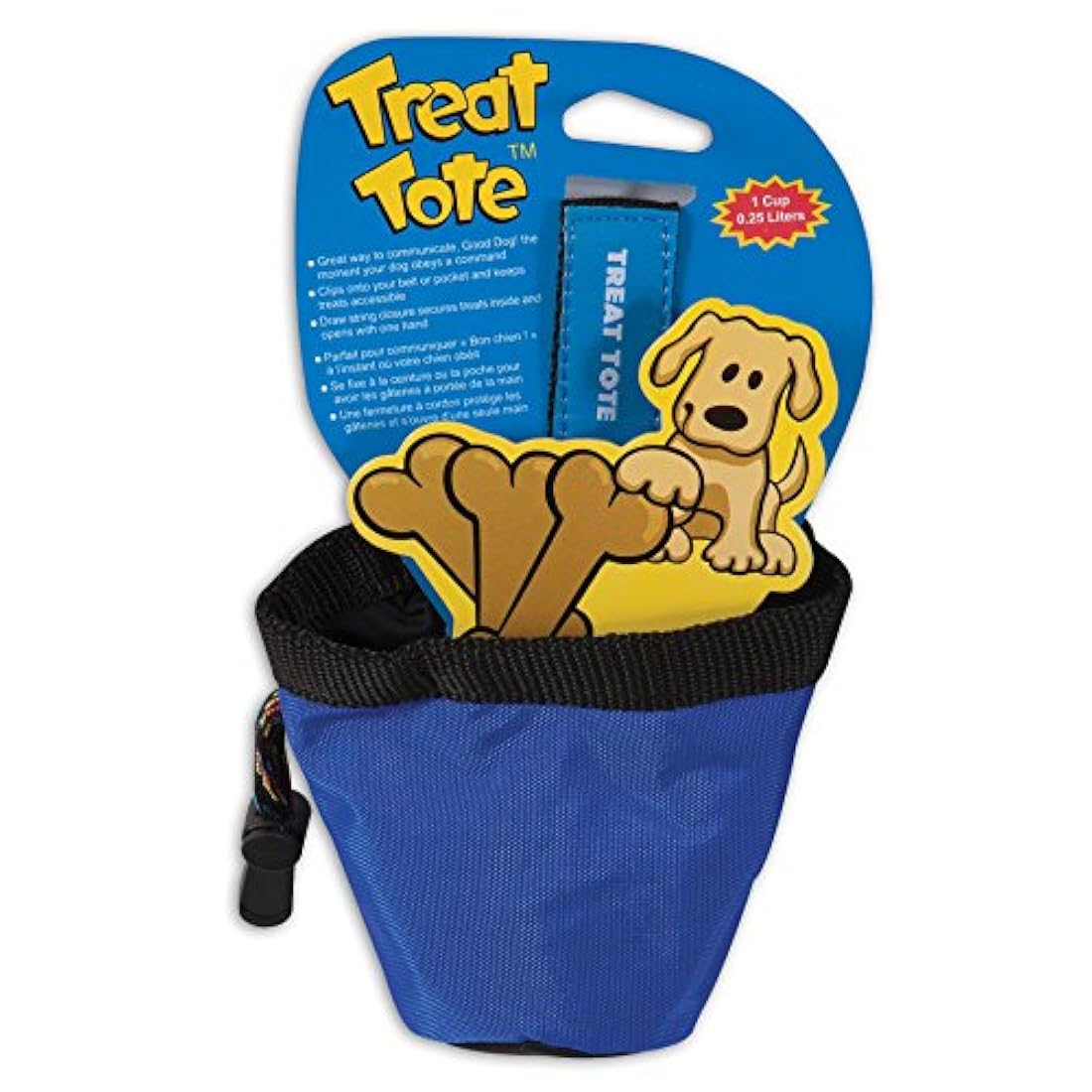 Chuckit - Bolsa de bocadillos para perros de colores varios