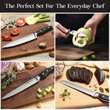 Juego de cuchillos de cocina de alta calidad con bloque