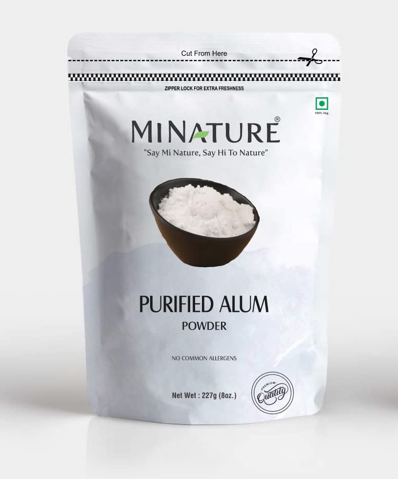 Polvo de Alumbre Puro 100% - Sin Aditivos