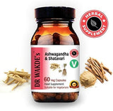 Suplemento Ashwagandha &amp; Shatavari 60 cápsulas vegetales