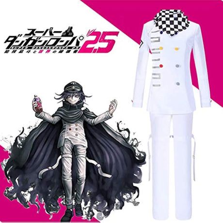 Disfraces Ouma Kokichi uniforme blanco