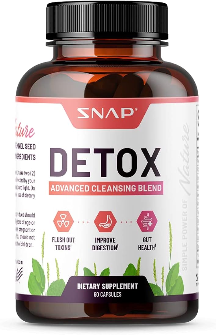 Suplementos Cápsulas de limpieza desintoxicante
