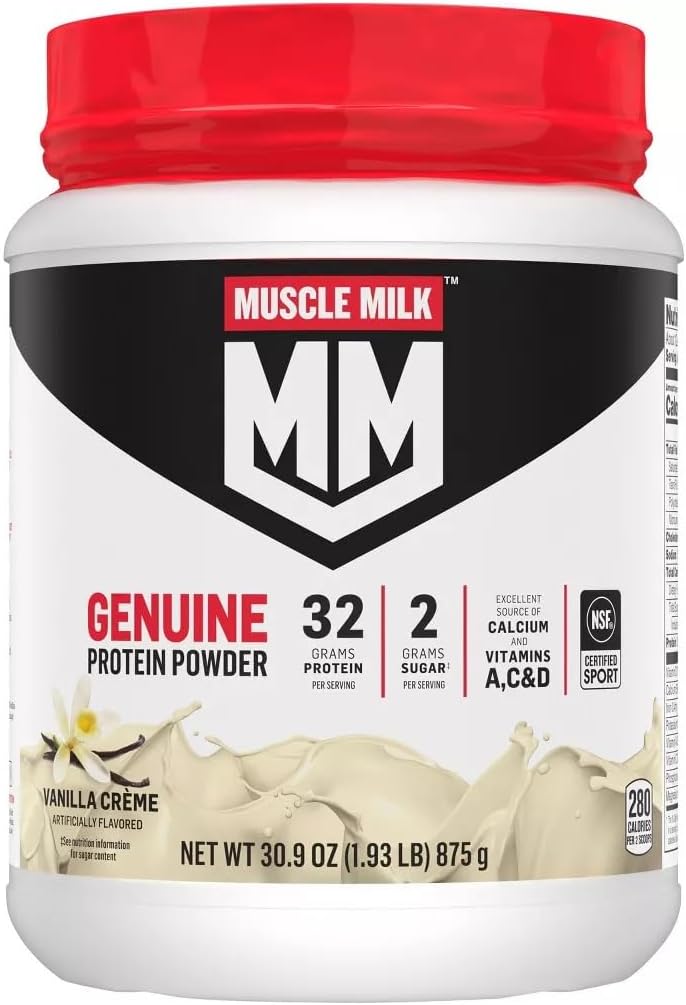 Proteína Muscle Milk Lean Muscle Vanilla Creme 1.93 lb