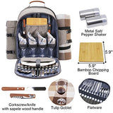 Mochila de picnic para paquete de 4 personas