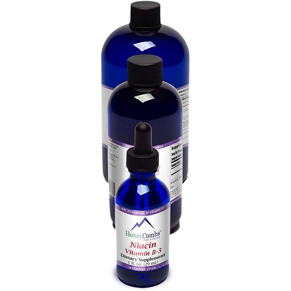 Suplemento Vitamina B3-Niacina 80mg NE  Gotas líquidas 1 oz