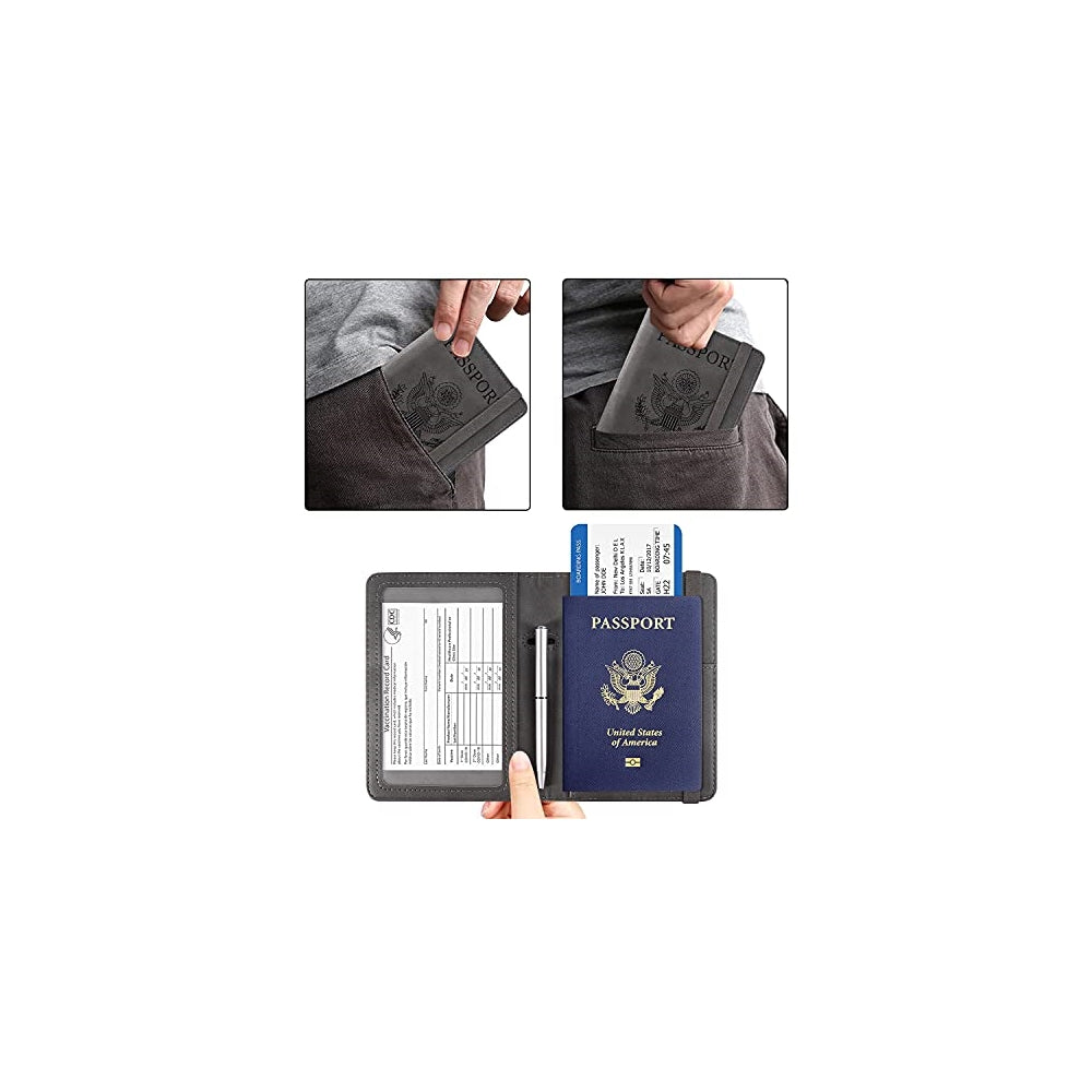 Porta Documentos y Tarjetas de soporte para tarjetas negro