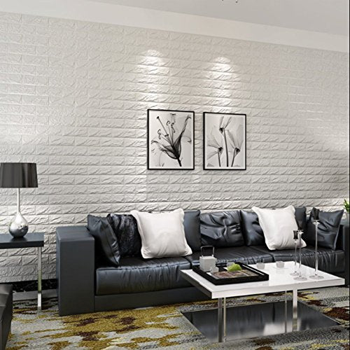 Adhesivos de pared de Estampado de ladrillo 3D