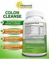 Colon Cleanse para bajar de peso 120 cápsulas