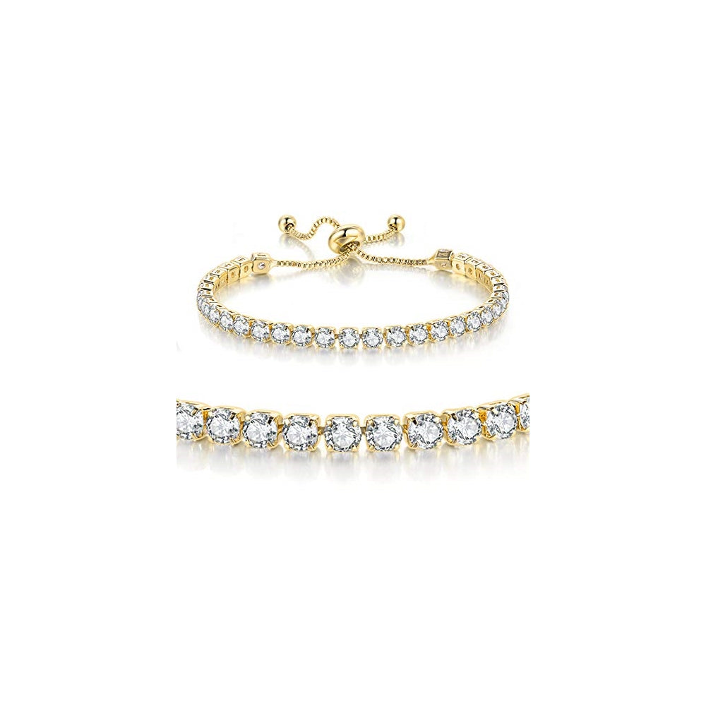 Pulseras y tobilleras para mujer bañadas en oro