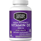 Berkley Jensen High-Potency 2000 UI Vitamina D3 suplemento, 640 ct.