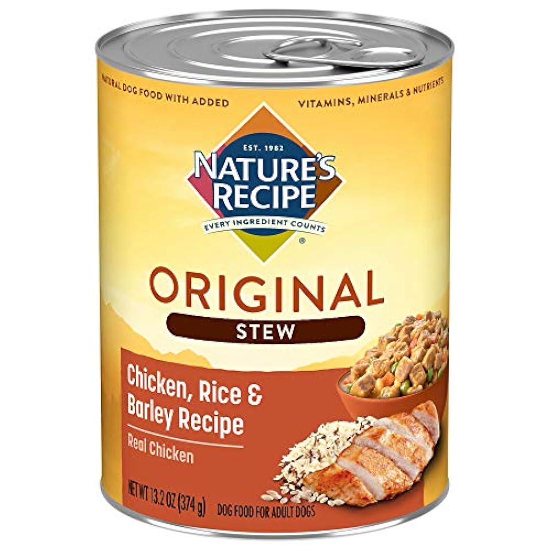 Comida húmeda para perros fácil de digerir, 13.2oz 12 U