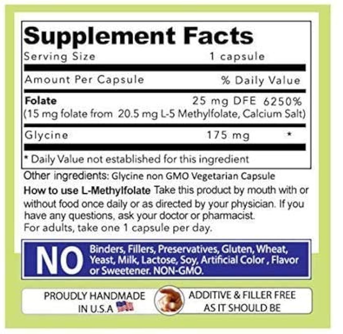 Our Daily Vites L-metilfolato 2 90 cápsulas 15 mg 15000 mcg