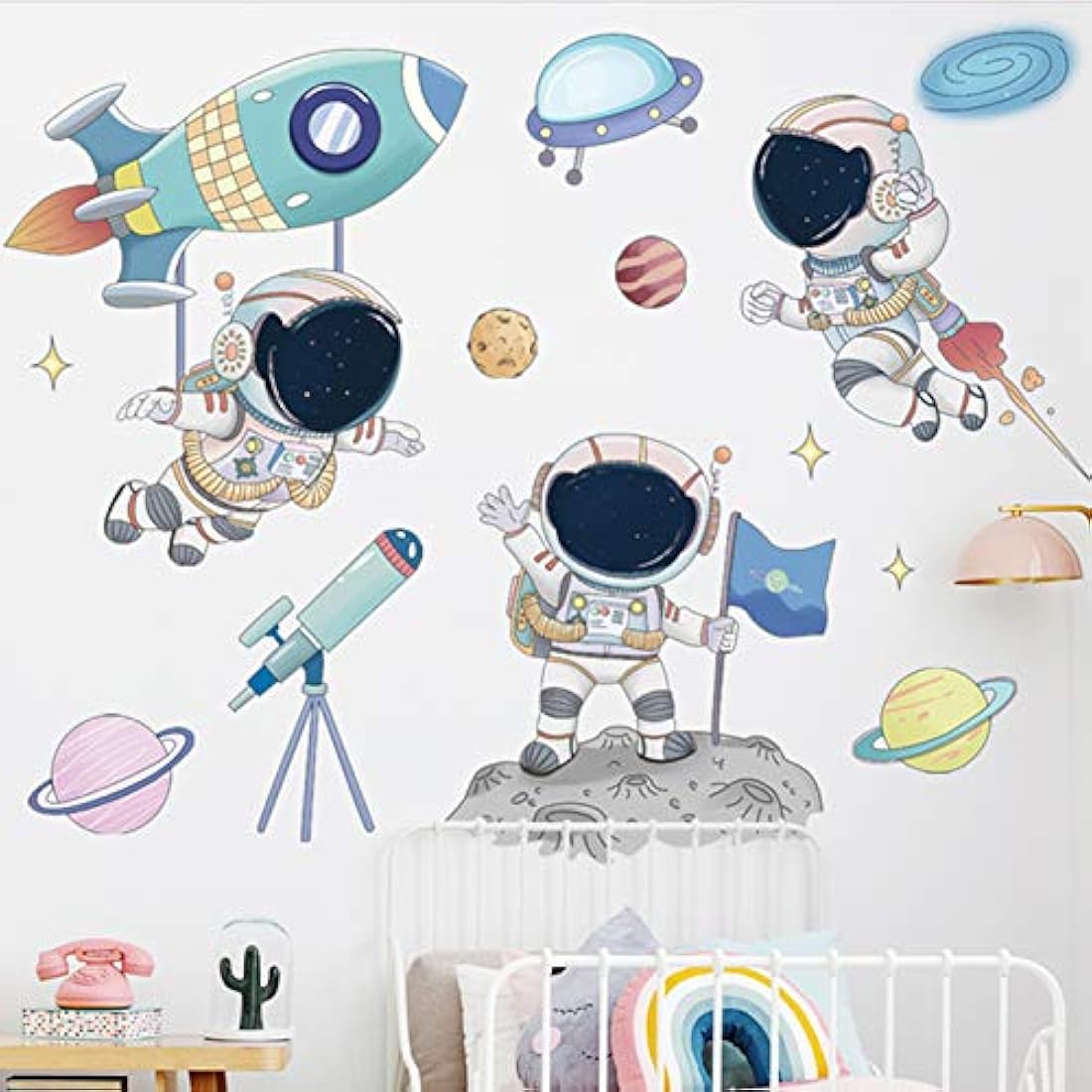 vinilo extraíble murales de pared, dibujos animados