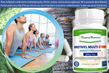 Power By Naturals - Methyl Multi One Without Iron - Once Daily MTHFR Support Supplement - Methylation Protect Methylated B12 Multivitamin with ADK, CoQ10, Quatrefolic Methylfolate - 60ct Vitamins