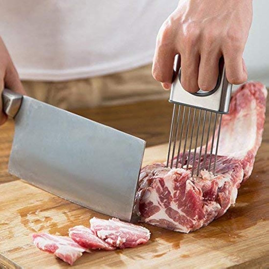 Cortador de cuchillos de acero inoxidable con 10 puntas