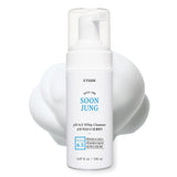 Limpiador Facial para Piel Sensible, pH Bajo, Hidratante