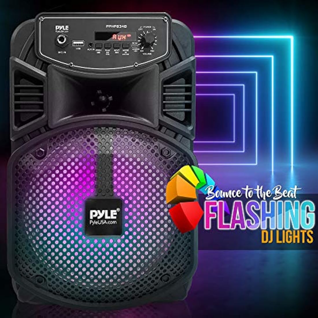 Parlante Portátile Bluetooth PYLE-PRO PPHP834B